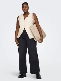 CARMADISON High waist Wide leg fit Jeans