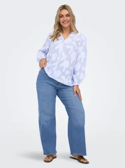 CARMADISON High waist Wide leg fit Jeans