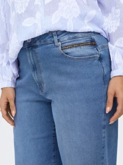 CARMADISON High waist Wide leg fit Jeans