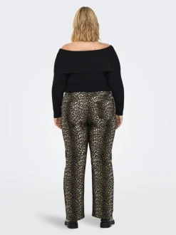 CARMADISON Regular fit Broek met wijde pijpen