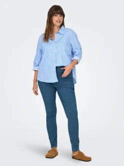 CARMILA-IRIS High waist Skinny fit Enkel lengte Jeans