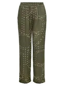 CARPHOEBE Regular fit Broek met wijde pijpen