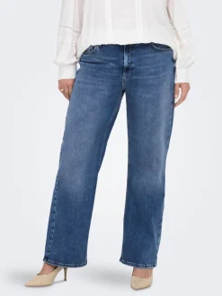 CARRADISON High waist Wide leg fit Jeans