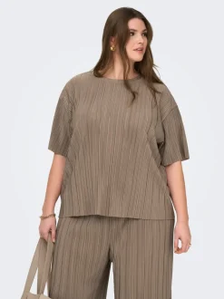 CARRAVENNA Geplooide top