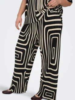 CARRAVENNA Regular fit Geplooide broek