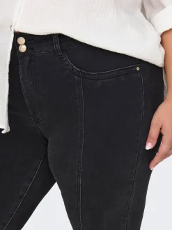 CARSALLY Mid waist Flared fit Jeans
