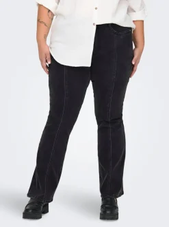 CARSALLY Mid waist Flared fit Jeans