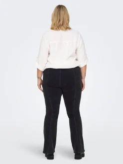 CARSALLY Mid waist Flared fit Jeans