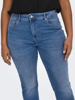 CARSALLY Mid waist Flared fit Jeans