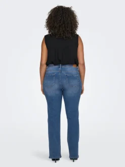 CARSALLY Mid waist Flared fit Jeans
