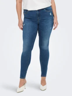 CARSALLY Mid waist Skinny fit Jeans