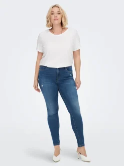 CARSALLY Mid waist Skinny fit Jeans