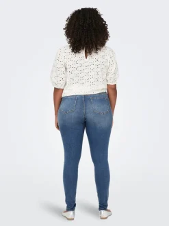 CARSALLY Mid waist Skinny fit Jeans
