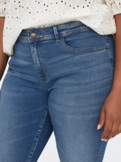 CARSALLY Mid waist Skinny fit Jeans