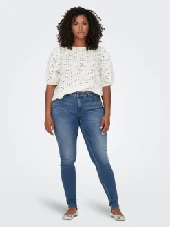 CARSALLY Mid waist Skinny fit Jeans