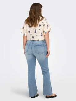 CARSALLY High waist Flared fit Jeans