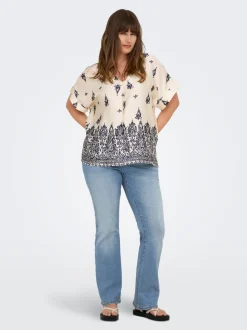 CARSALLY High waist Flared fit Jeans