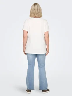 CARSALLY Mid waist Flared fit Jeans