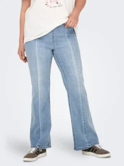 CARSALLY Mid waist Flared fit Jeans