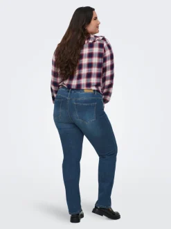 CARSALLY Mid waist Slim fit Jeans