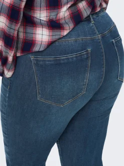 CARSALLY Mid waist Slim fit Jeans