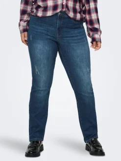 CARSALLY Mid waist Slim fit Jeans