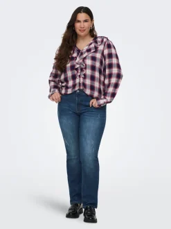CARSALLY Mid waist Slim fit Jeans