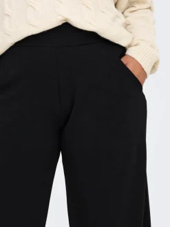 CARSANIA Regular fit Broek met wijde pijpen