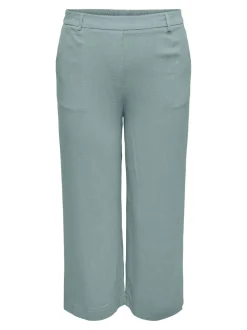 CARSIESTA Cropped fit Linnen Culotte broek