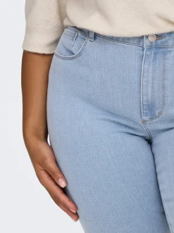 CARSNOW High waist Straight fit Jeans