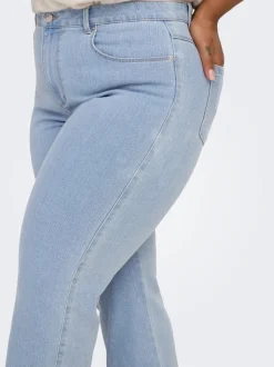 CARSNOW High waist Straight fit Jeans
