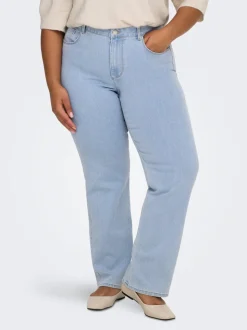 CARSNOW High waist Straight fit Jeans