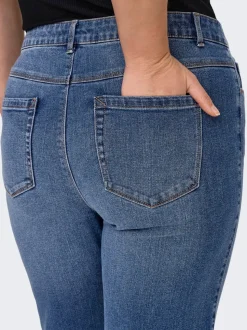 CARSNOW High waist Straight fit Jeans