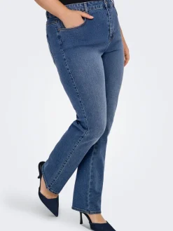 CARSNOW High waist Straight fit Jeans