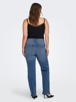 CARSNOW High waist Straight fit Jeans