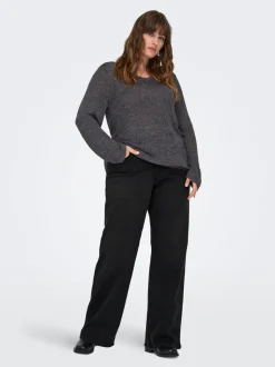 CARSNOW High waist Wide leg fit Jeans