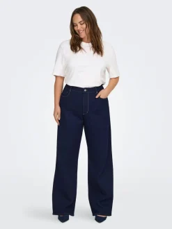 CARSNOW High waist Wide leg fit Jeans