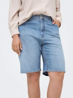 CARSONNY High waist Regular fit Denim shorts