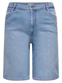 CARSONNY High waist Regular fit Denim shorts