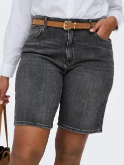 CARSONNY High waist Regular fit Denim shorts