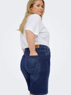 CARSONNY High waist Regular fit Denim shorts