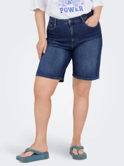CARSONNY High waist Regular fit Denim shorts