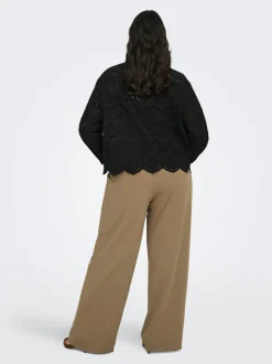CARSTILLA Regular fit Broek met wijde pijpen