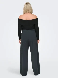 CARSTILLA Regular fit Broek met wijde pijpen