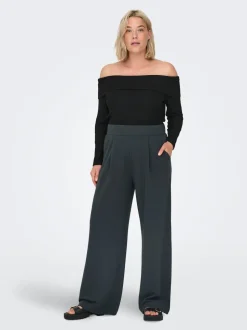 CARSTILLA Regular fit Broek met wijde pijpen