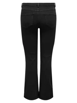 CARTHUNDER Mid waist Flared fit Jeans