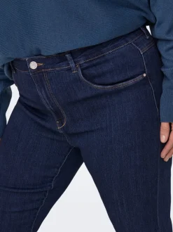 CARTHUNDER Mid waist Flared fit Jeans