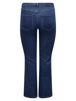 CARTHUNDER Mid waist Flared fit Jeans