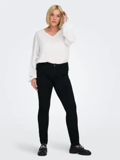 CARTHUNDER Mid waist Skinny fit Jeans