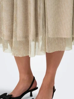 CARTINGA Plissé rok Midi-rok